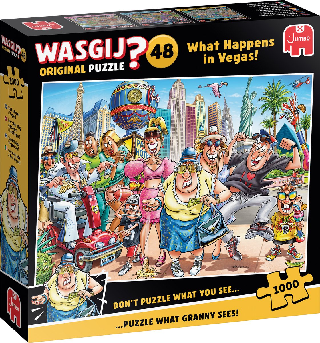 What Happens in Vegas! | Wasgij Original 48 | 1.000 stukjes